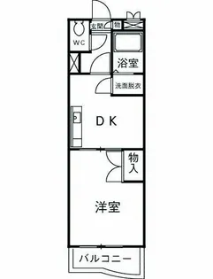 グリーンツリー【2階】の間取り