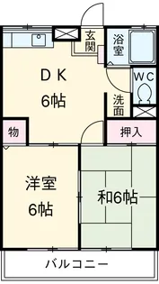 エミールB【1階】の間取り