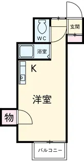 ペティハイツ【203号室】の間取り