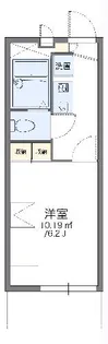 レオパレスレジデンス【312号室】の間取り