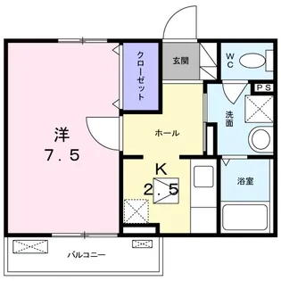 エテルノ【1階】の間取り