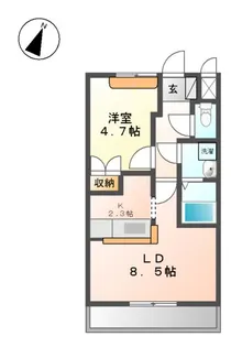 サンガーデン【2階】の間取り