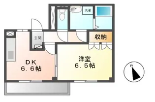 プロバァンス ヴィラ【3階】の間取り