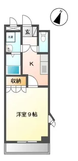 ウォーターミル伍番館【2階】の間取り