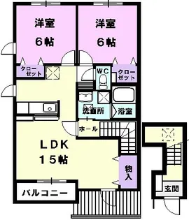 Zito【2階】の間取り