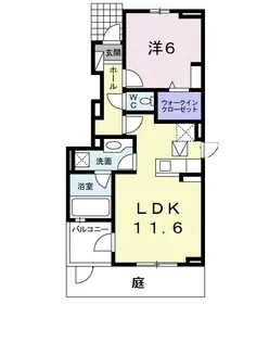 ラフレシール【1階】の間取り