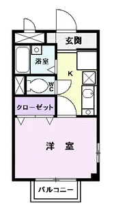 ヴィラミレニアム【2階】の間取り