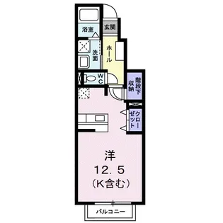 ザ・クインテッドⅠ【1階】の間取り