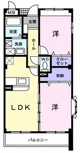 グランデ【2階】の間取り