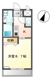 ハーベスト30【2階】の間取り