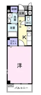 サニーハウス細木【2階】の間取り