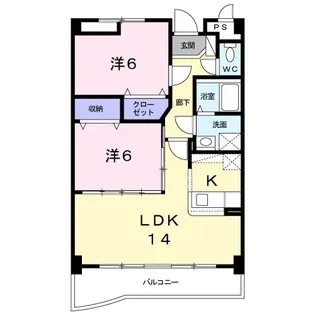 アルカンシェル【2階】の間取り