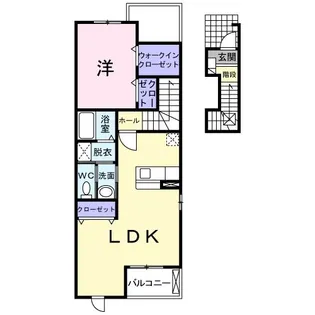 グランツ【2階】の間取り