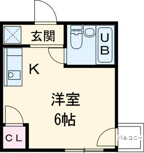 ハートイン中切【N5B号室】の間取り
