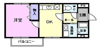 アルファルームYK【202号室】の間取り