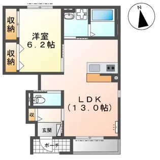アドヴァンスⅠ【1階】の間取り