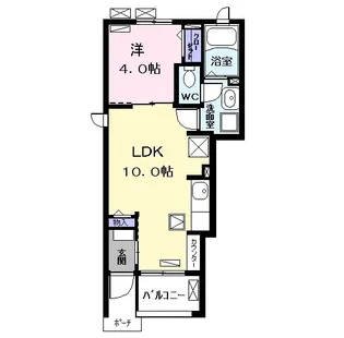 ロトパル【1階】の間取り