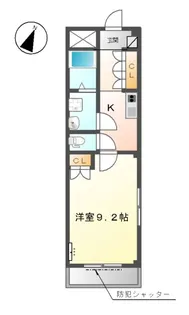 メゾンつばくろ【101号室】の間取り