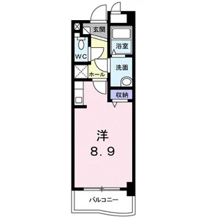 ベラパエーゼ【3階】の間取り