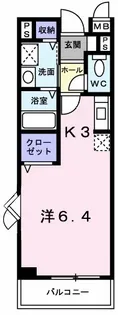 フロール【2階】の間取り