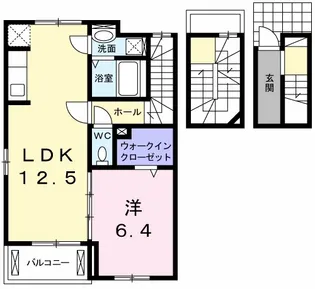 レニューテリア【3階】の間取り