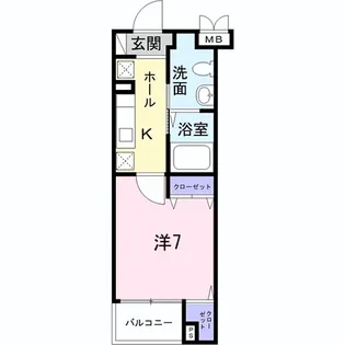 ビリーブ【3階】の間取り