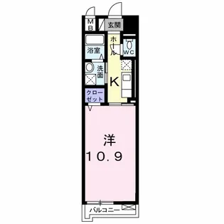 エテルノ【3階】の間取り