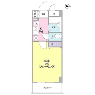 ウィステリアガーデン【4階】の間取り