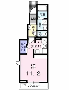 ラビエール【1階】の間取り