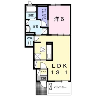 クレメント・Ⅱ【1階】の間取り