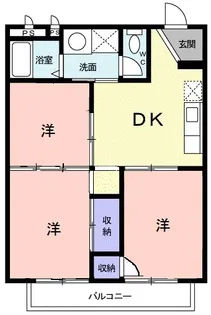 メゾン戸塚【2階】の間取り