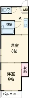 小泉ビル【203号室】の間取り