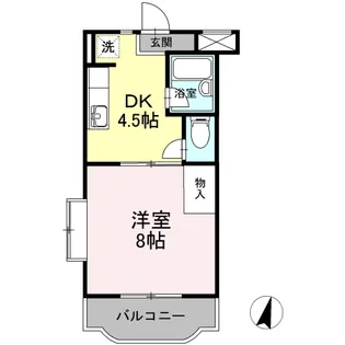 ファミーユⅡ【3階】の間取り
