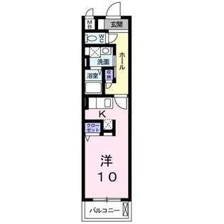 グラシオッソ【1階】の間取り