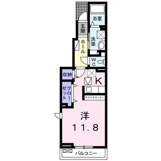 アストリア【1階】の間取り
