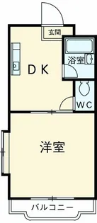 ファミーユⅢ【2階】の間取り