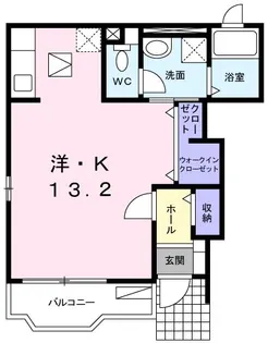 ミッテ・ノーヴァ【1階】の間取り