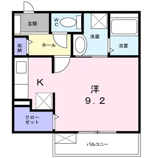 フェリシダージ【1階】の間取り
