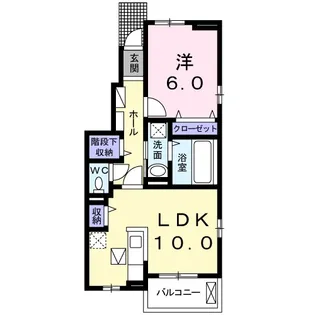 ブライトガーデンⅤ【1階】の間取り