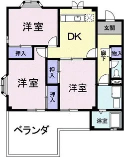 グランドエナールチノ【2階】の間取り
