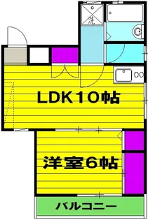 ラ・ポート東町【303号室】の間取り