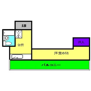 シティスペース【5階】の間取り