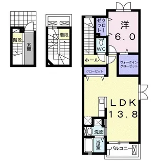スペランツァ【3階】の間取り