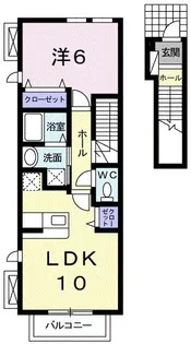 サン・シャイン【2階】の間取り