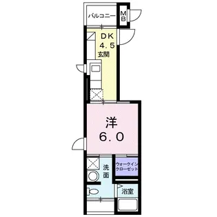 モデルヌタウン【2階】の間取り
