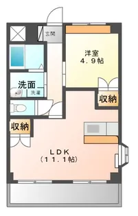 ソフィエールⅠ【4階】の間取り