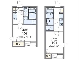 レオネクストソレイユ【2階】の間取り