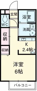 フラッツァらくだ坂【2階】の間取り