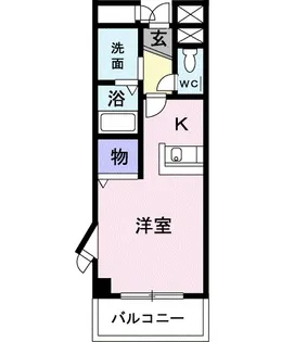 プレステージ大門【2階】の間取り