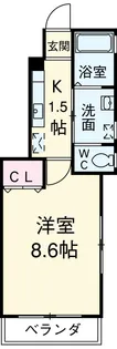 Casa ・ Comodo【1階】の間取り